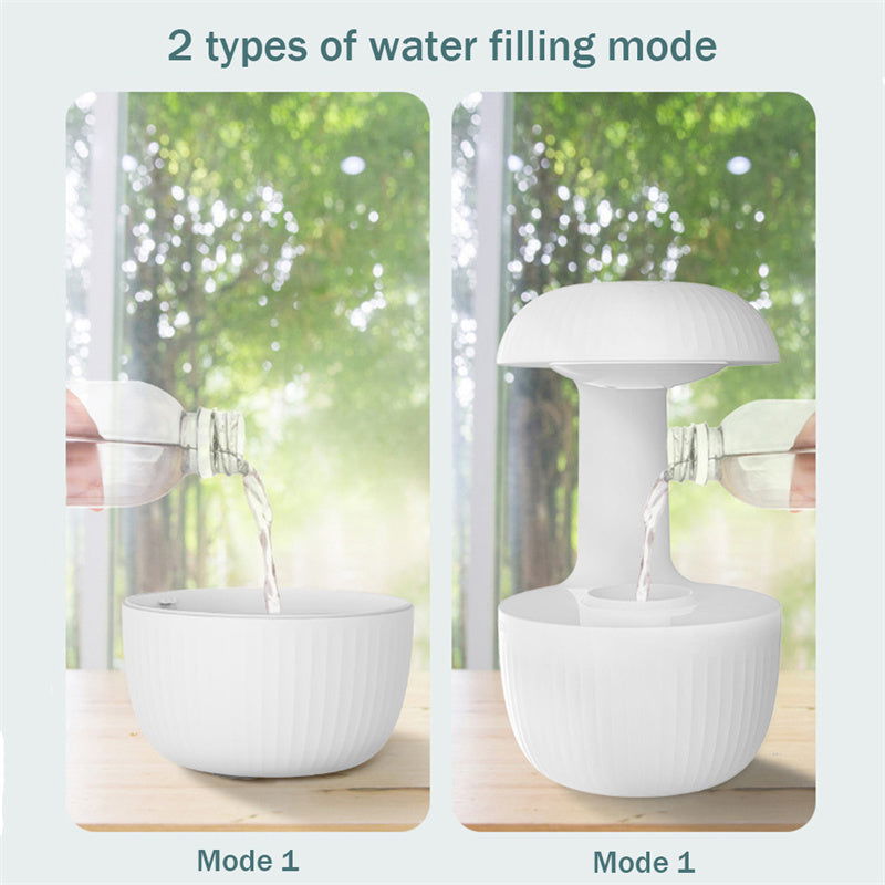 Anti-gravity air humidifier with levitating water drops - Once & AGAIN Home Appliance Shop