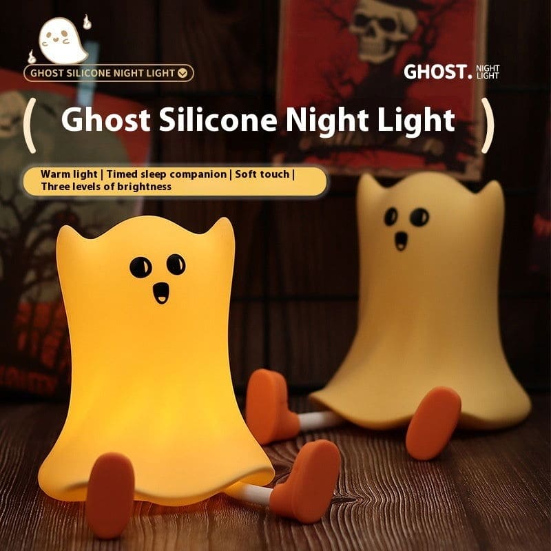 Halloween Silicone Ghost Lamp For Party - Once & AGAIN Home Appliance Shop