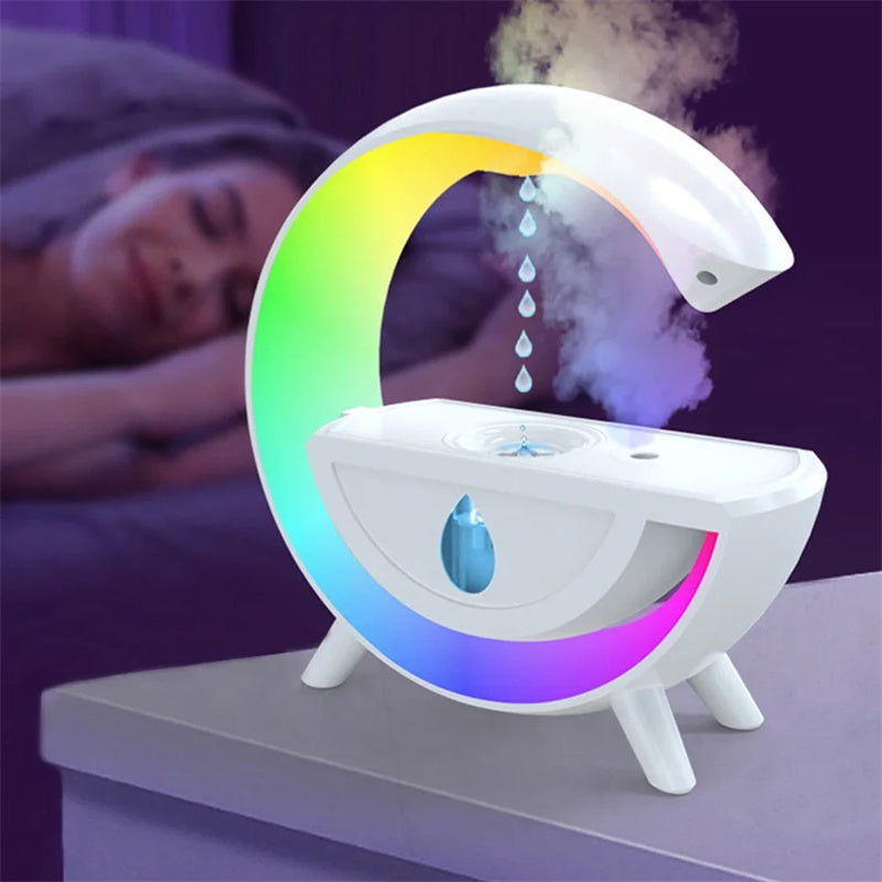 Anti-Gravity Air Humidifier with 7 color LED lights - Once & AGAIN Home Appliance Shop