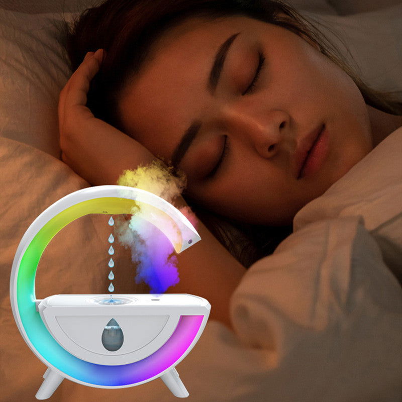 Anti-Gravity Air Humidifier with 7 color LED lights - Once & AGAIN Home Appliance Shop