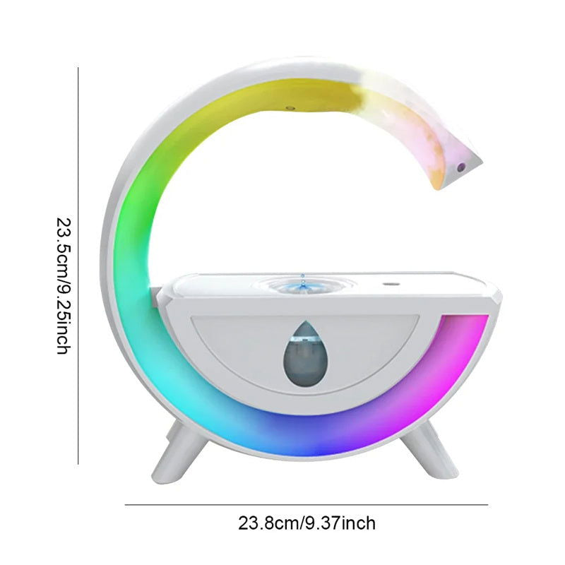 Anti-Gravity Air Humidifier with 7 color LED lights - Once & AGAIN Home Appliance Shop