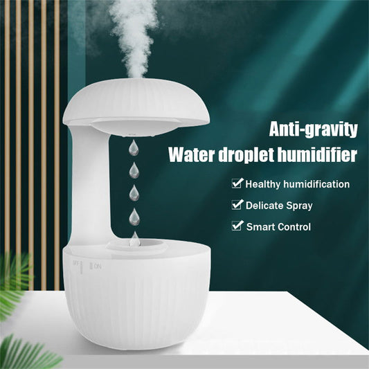 Anti-gravity air humidifier with levitating water drops - Once & AGAIN Home Appliance Shop