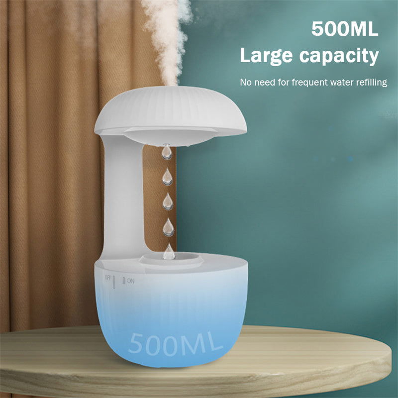 Anti-gravity air humidifier with levitating water drops - Once & AGAIN Home Appliance Shop
