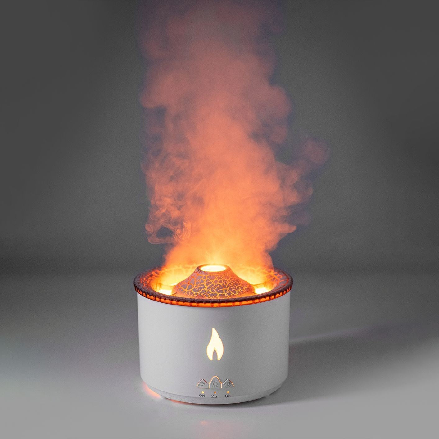 Aromatherapy humidifier with volcano and jellyfish spray - Once & AGAIN Home Appliance Shop