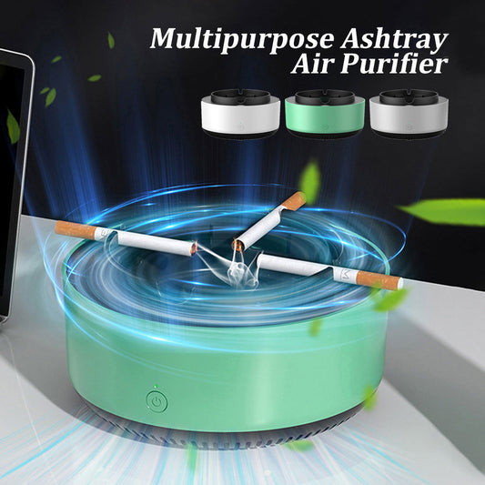 Automatic Smoke Removal Ashtray With Anion Purification - Once & AGAIN Home Appliance Shop
