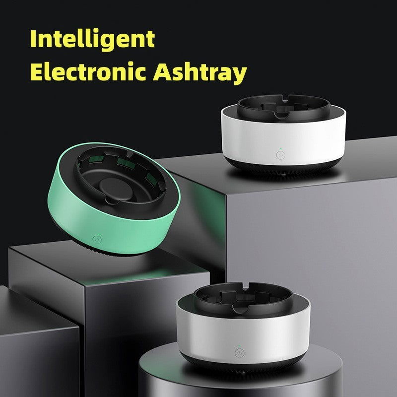 Automatic Smoke Removal Ashtray With Anion Purification - Once & AGAIN Home Appliance Shop