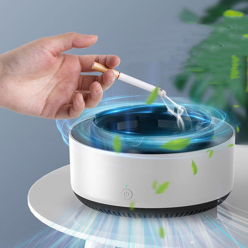 Automatic Smoke Removal Ashtray With Anion Purification - Once & AGAIN Home Appliance Shop