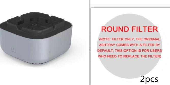 Automatic Smoke Removal Ashtray With Anion Purification - Once & AGAIN Home Appliance Shop
