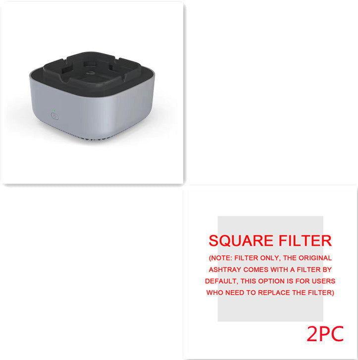 Automatic Smoke Removal Ashtray With Anion Purification - Once & AGAIN Home Appliance Shop