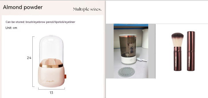 Best Makeup brush cleaner with drying function - Once & AGAIN Home Appliance Shop