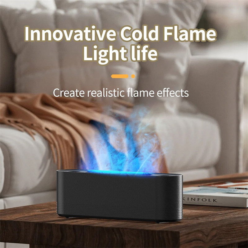 Best flame air humidifier with ultrasonic aroma diffuser - Once & AGAIN Home Appliance Shop
