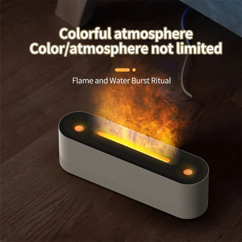 Best flame air humidifier with ultrasonic aroma diffuser - Once & AGAIN Home Appliance Shop
