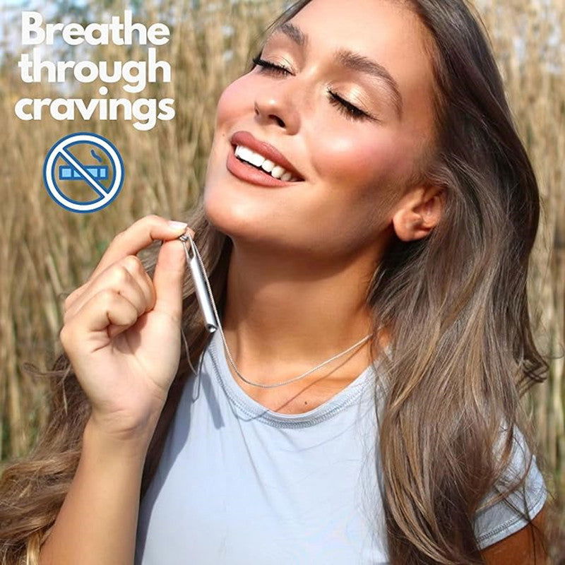 Breathing Necklace For Stress Relief - Once & AGAIN Home Appliance Shop