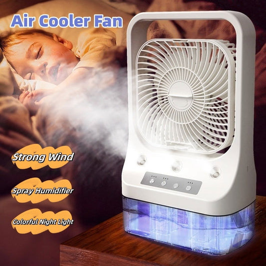 Compact Air Cooling Fan With Adjustable Head And Water Tank - Once & AGAIN Home Appliance Shop