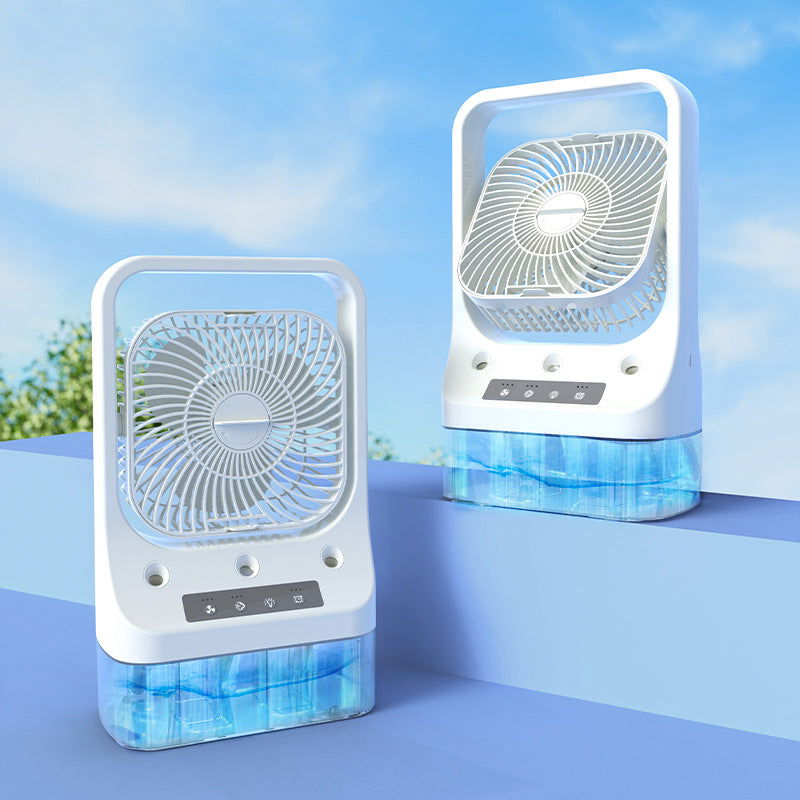 Compact Air Cooling Fan With Adjustable Head And Water Tank - Once & AGAIN Home Appliance Shop