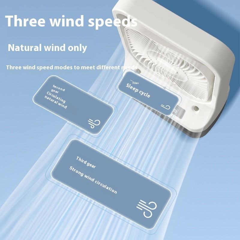 Compact Air Cooling Fan With Adjustable Head And Water Tank - Once & AGAIN Home Appliance Shop
