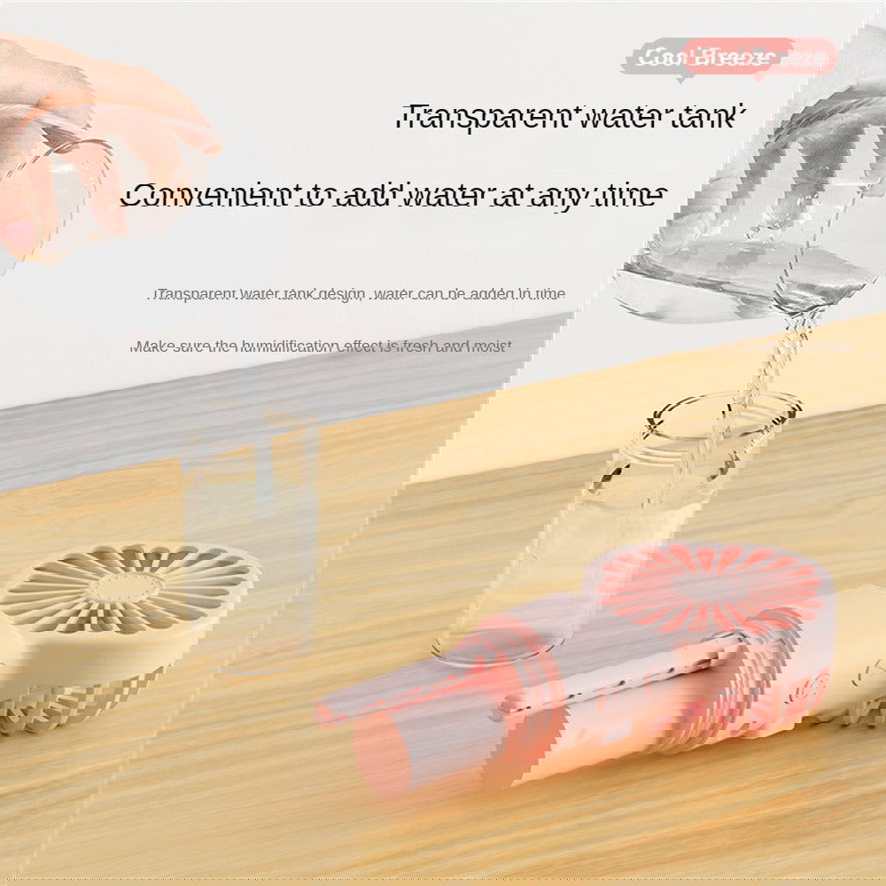 Compact Misting Fan For Travel And Outdoor Activities - Once & AGAIN Home Appliance Shop