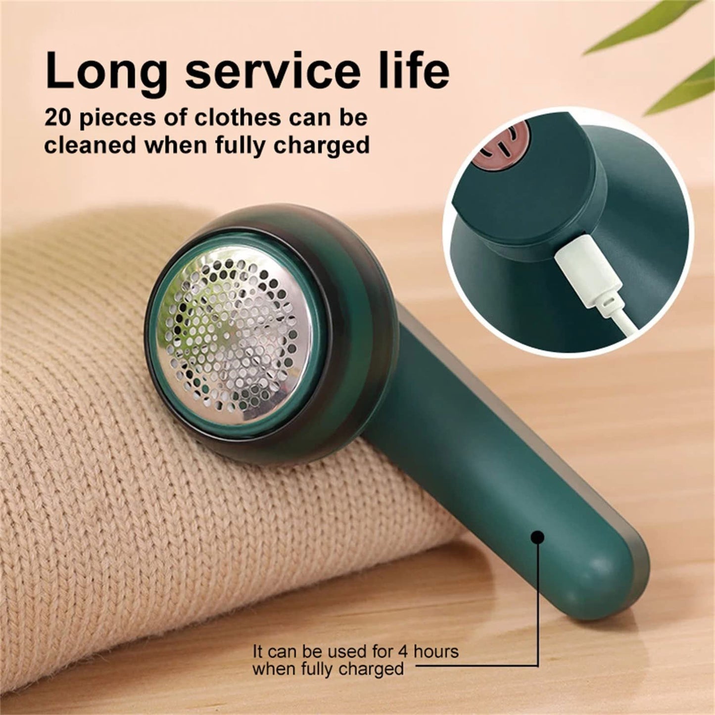 Electric Lint Remover With USB Charging For Clothing Care - Once & AGAIN Home Appliance Shop