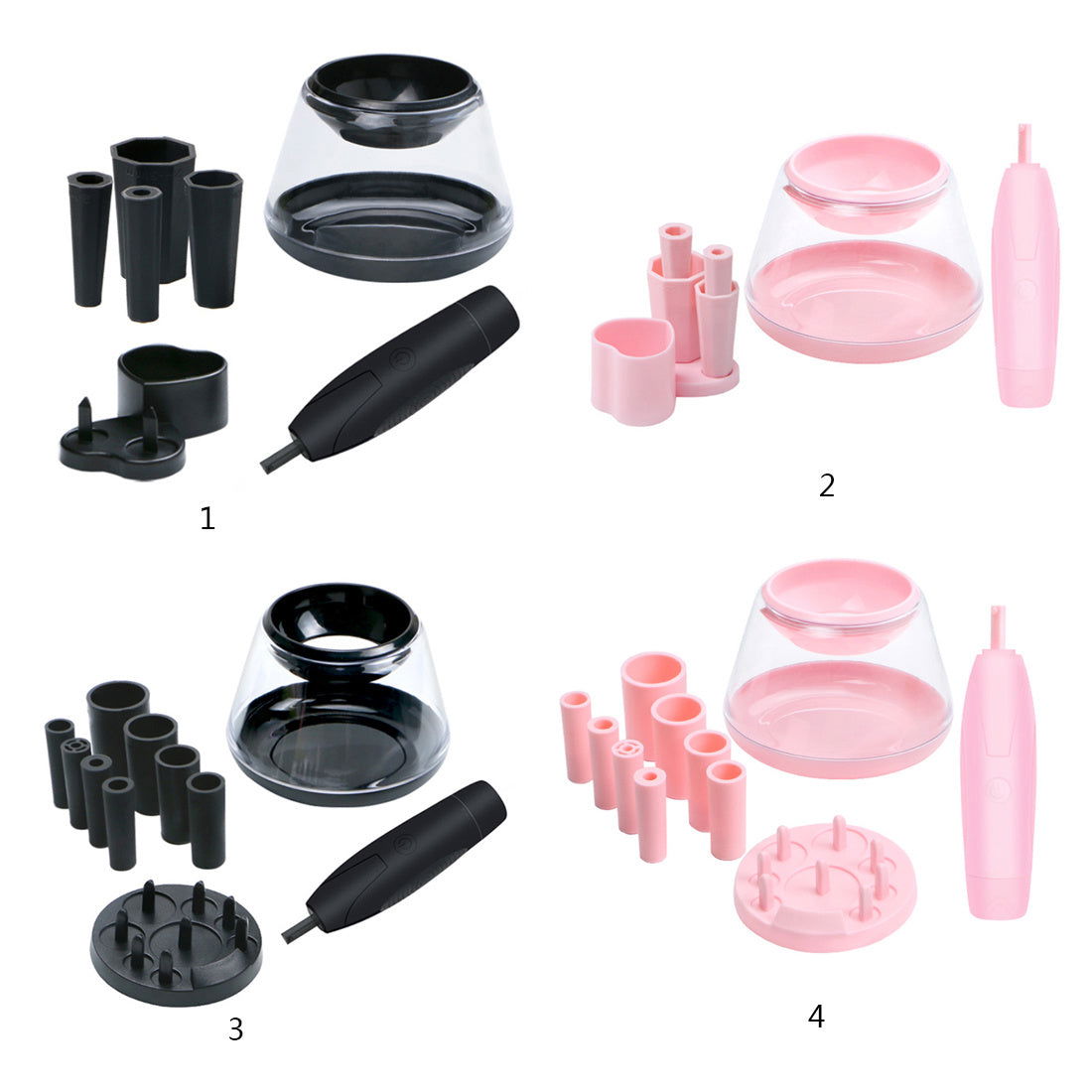 Electric Makeup Brush Cleaner Set For Sensitive Skin - Once & AGAIN Home Appliance Shop