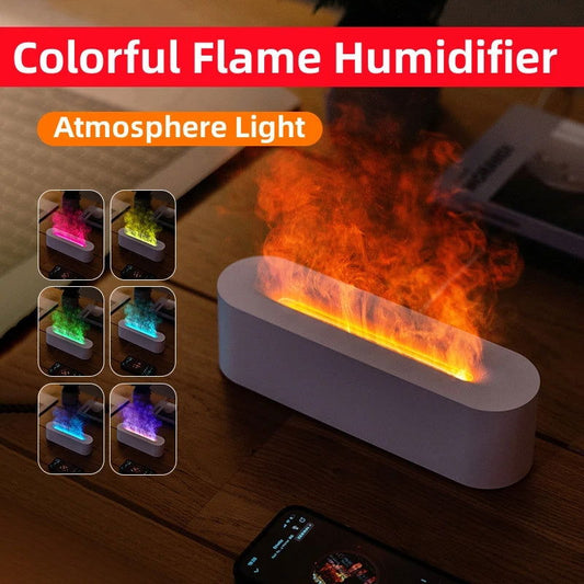Flame Aroma Diffuser For Stress Relief And Relaxation - Once & AGAIN Home Appliance Shop