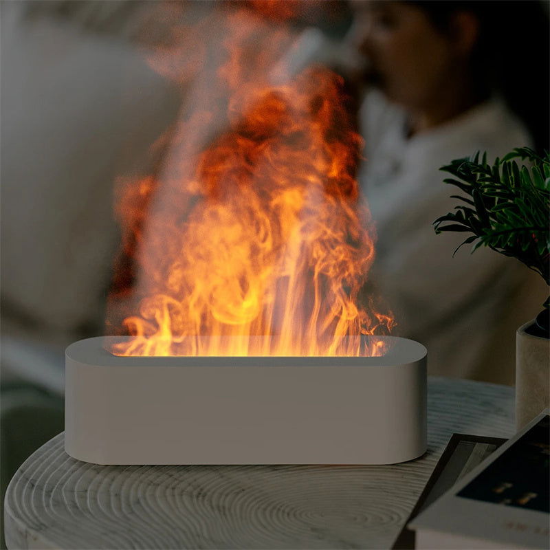 Flame Aroma Diffuser For Stress Relief And Relaxation - Once & AGAIN Home Appliance Shop