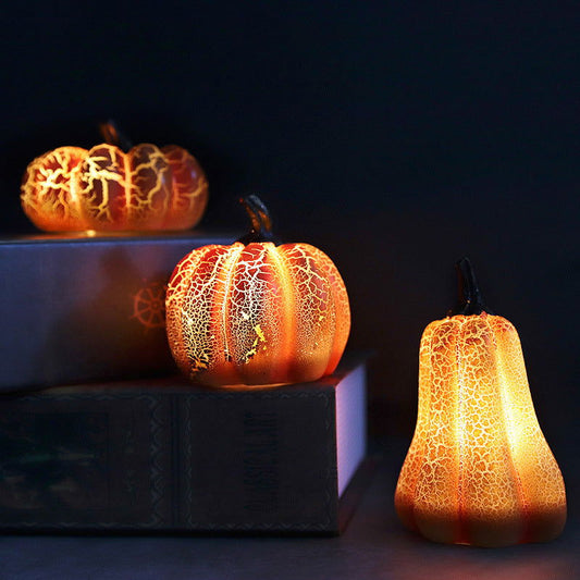 Halloween Pumpkin Lantern With LED Candle Light - Once & AGAIN Home Appliance Shop