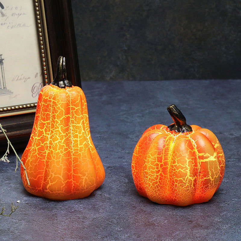 Halloween Pumpkin Lantern With LED Candle Light - Once & AGAIN Home Appliance Shop