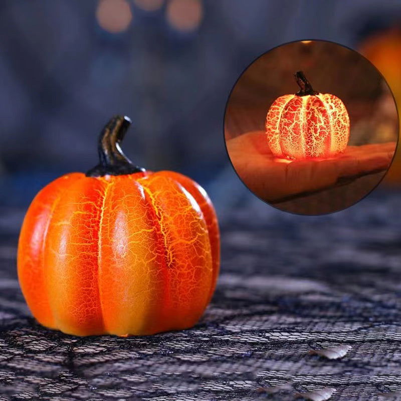 Halloween Pumpkin Lantern With LED Candle Light - Once & AGAIN Home Appliance Shop