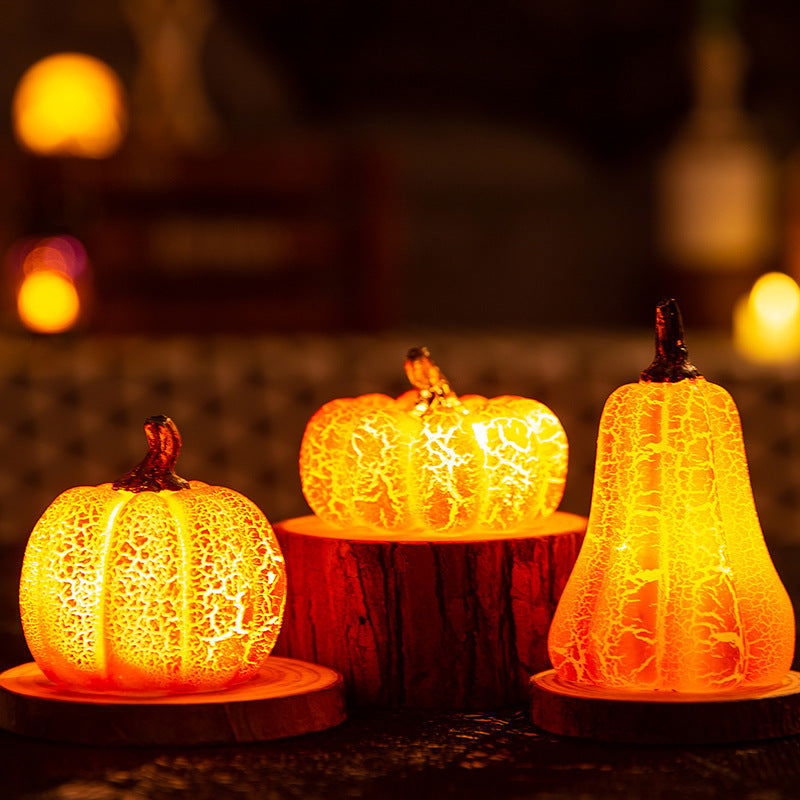 Halloween Pumpkin Lantern With LED Candle Light - Once & AGAIN Home Appliance Shop