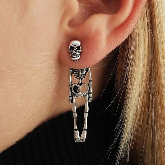 Halloween Skull Earrings With Simulation Design - Once & AGAIN Home Appliance Shop