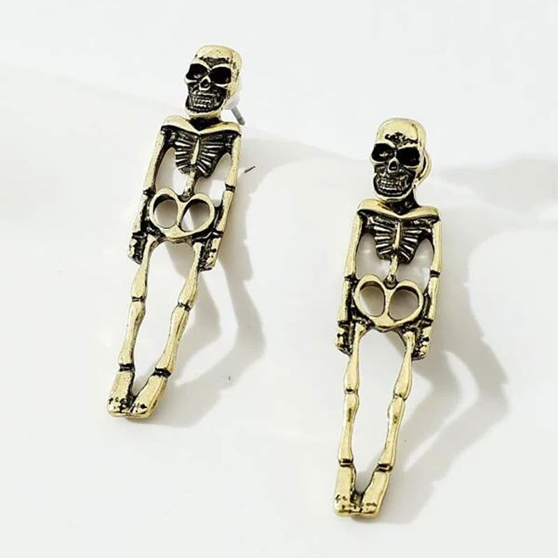 Halloween Skull Earrings With Simulation Design - Once & AGAIN Home Appliance Shop