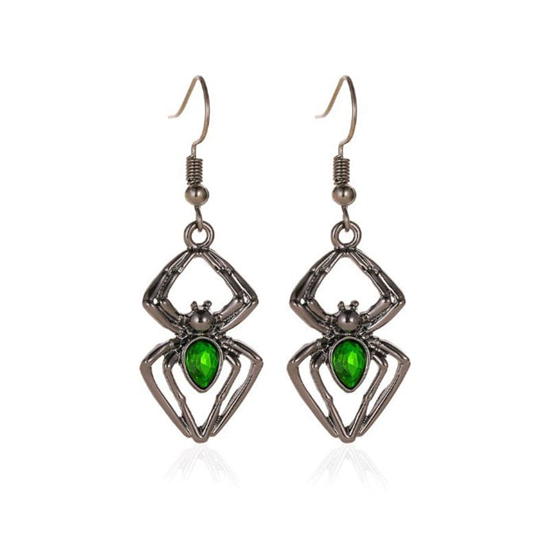 Halloween drop-shaped spider necklace set - Once & AGAIN Home Appliance Shop
