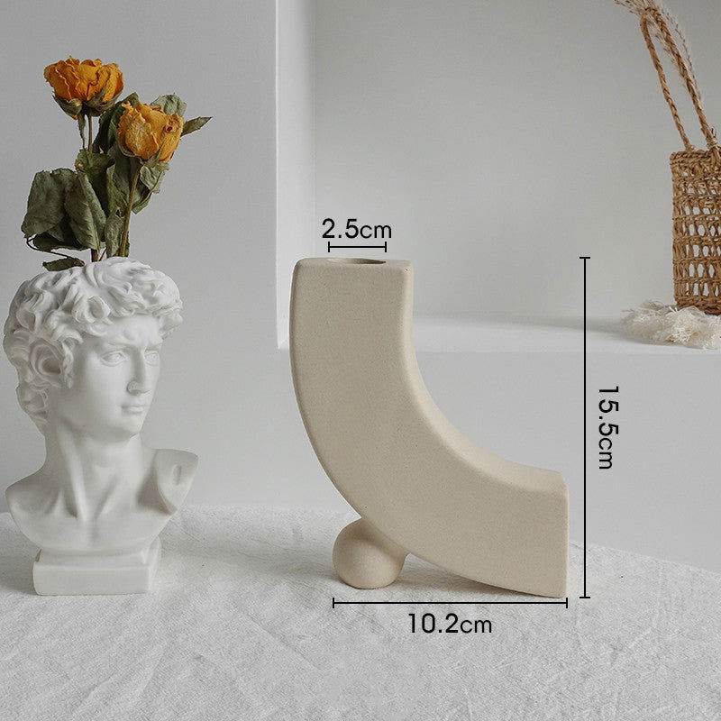 Handcrafted Decorative Ceramic Vase for Home Decoration - Once & AGAIN Home Appliance Shop