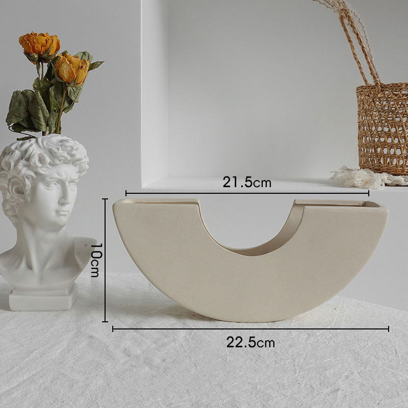 Handcrafted Decorative Ceramic Vase for Home Decoration - Once & AGAIN Home Appliance Shop