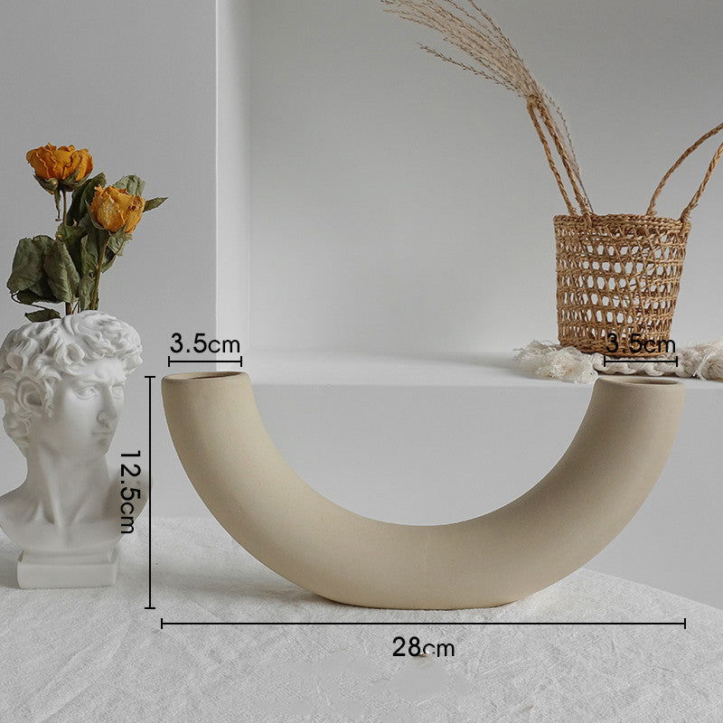 Handcrafted Decorative Ceramic Vase for Home Decoration - Once & AGAIN Home Appliance Shop