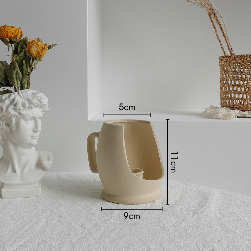 Handcrafted Decorative Ceramic Vase for Home Decoration - Once & AGAIN Home Appliance Shop
