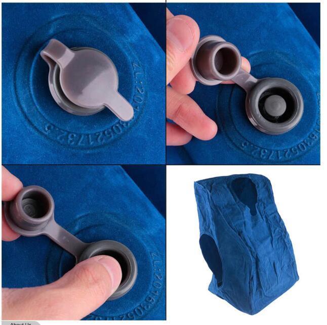 Inflatable Travel Pillow For Neck And Chin Support - Once & AGAIN Home Appliance Shop