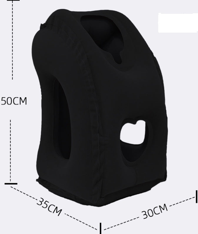 Inflatable Travel Pillow For Neck And Chin Support - Once & AGAIN Home Appliance Shop