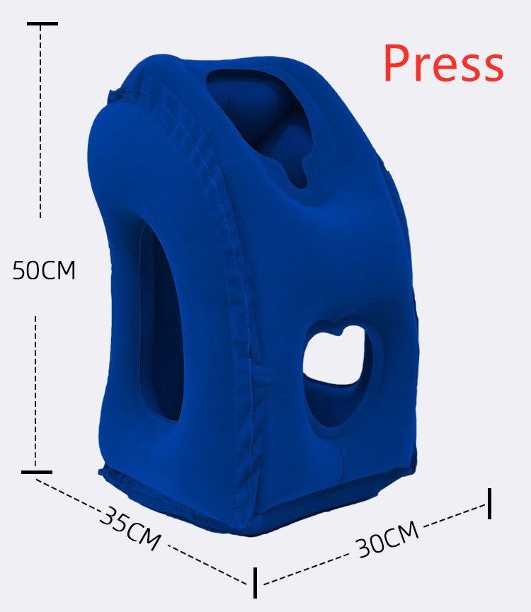 Inflatable Travel Pillow For Neck And Chin Support - Once & AGAIN Home Appliance Shop