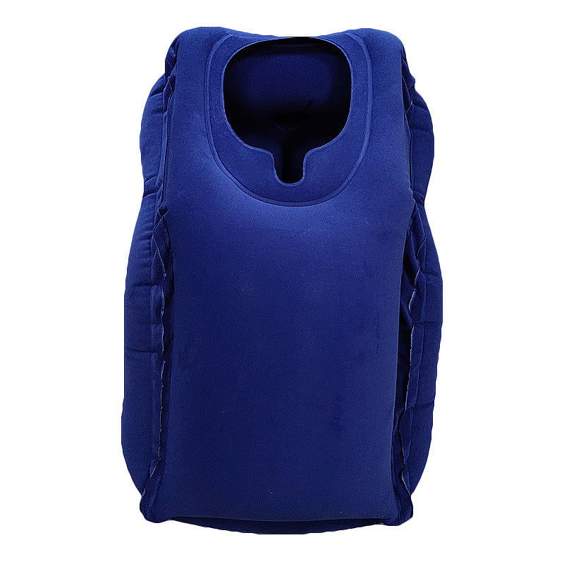 Inflatable Travel Pillow For Neck And Chin Support - Once & AGAIN Home Appliance Shop