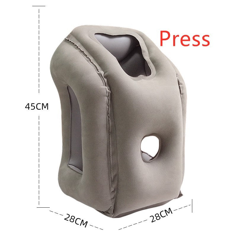 Inflatable Travel Pillow For Neck And Chin Support - Once & AGAIN Home Appliance Shop