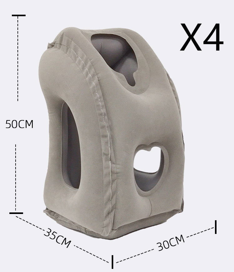 Inflatable Travel Pillow For Neck And Chin Support - Once & AGAIN Home Appliance Shop