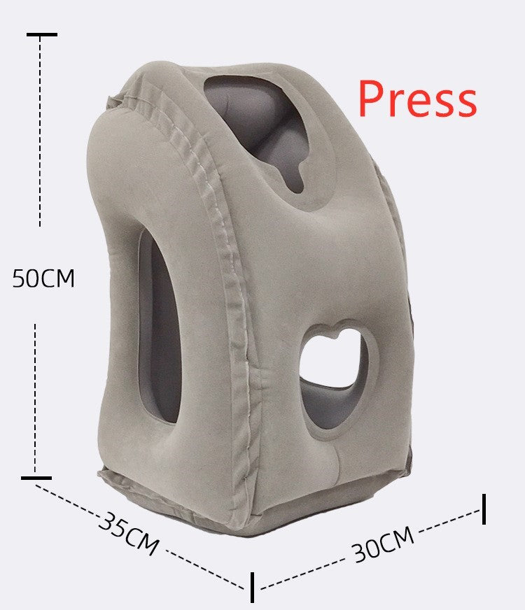 Inflatable Travel Pillow For Neck And Chin Support - Once & AGAIN Home Appliance Shop