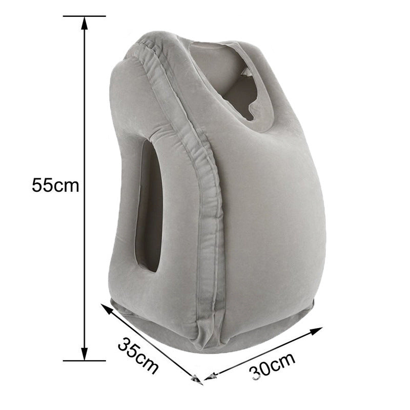 Inflatable Travel Pillow For Neck And Chin Support - Once & AGAIN Home Appliance Shop