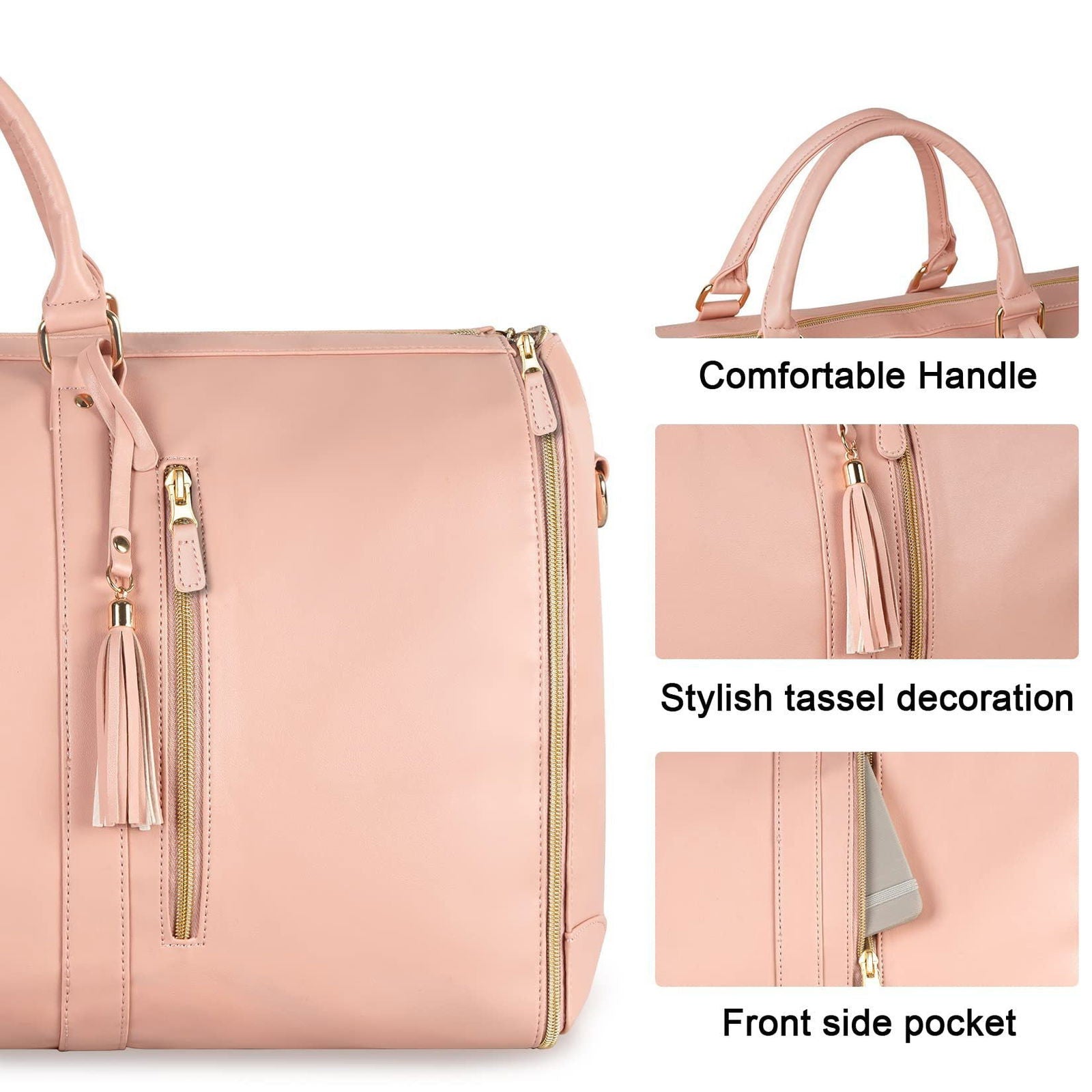 Large Capacity Stylish Travel Duffle Bag With Compartments - Once & AGAIN Home Appliance Shop