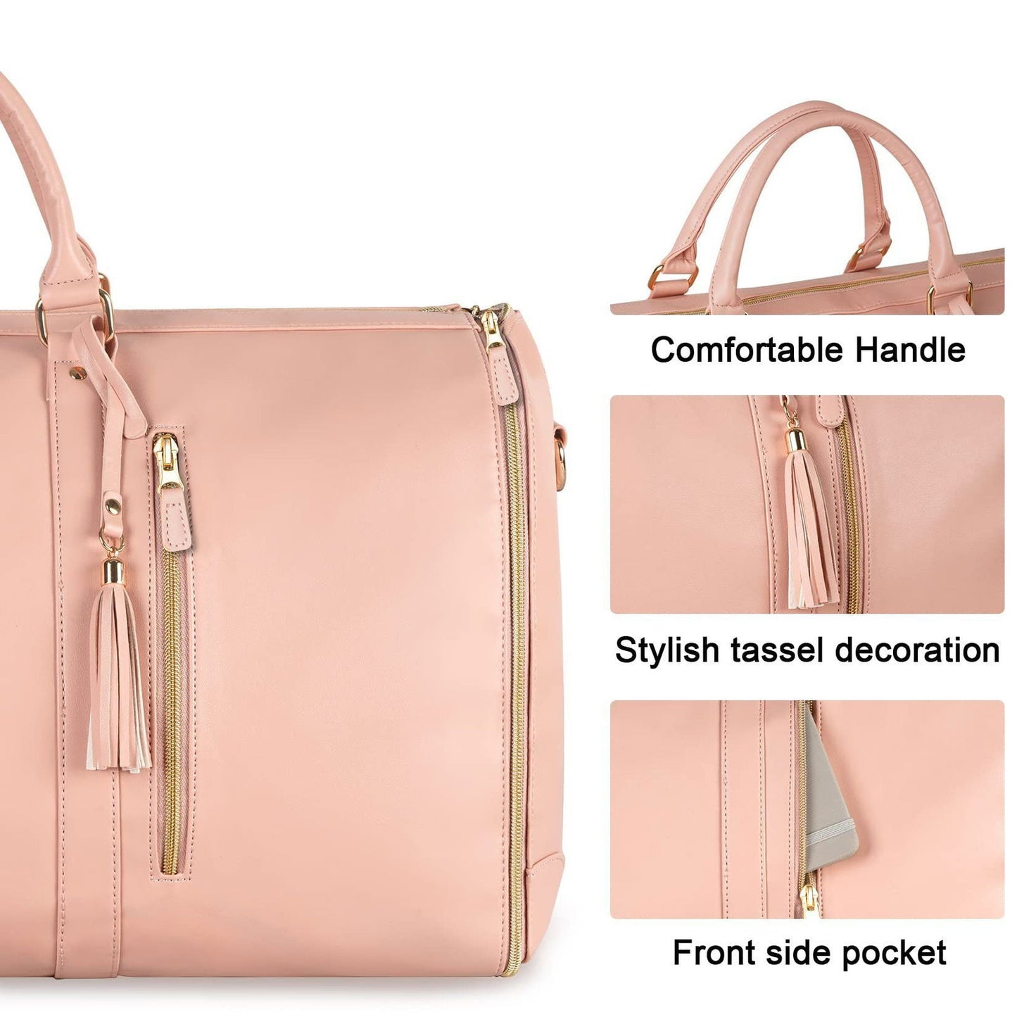 Large Capacity Stylish Travel Duffle Bag With Compartments - Once & AGAIN Home Appliance Shop