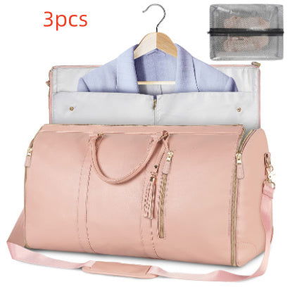 Large Capacity Stylish Travel Duffle Bag With Compartments - Once & AGAIN Home Appliance Shop