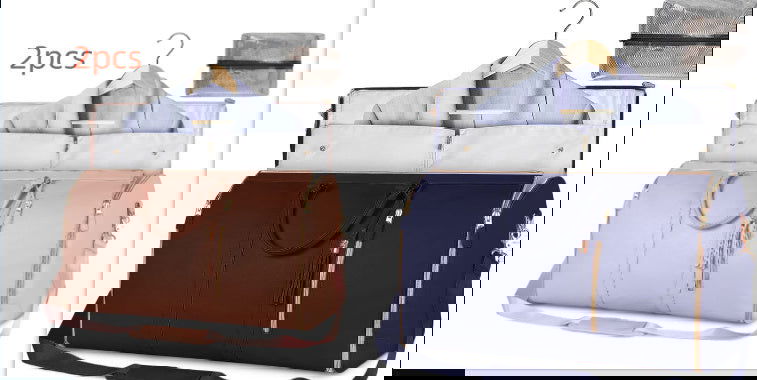Large Capacity Stylish Travel Duffle Bag With Compartments - Once & AGAIN Home Appliance Shop
