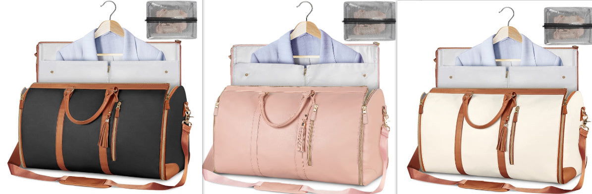 Large Capacity Stylish Travel Duffle Bag With Compartments - Once & AGAIN Home Appliance Shop