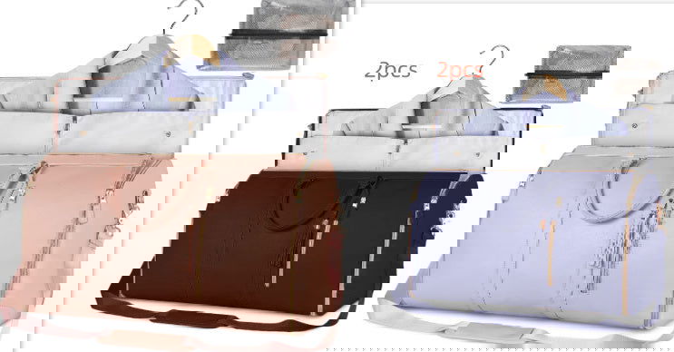 Large Capacity Stylish Travel Duffle Bag With Compartments - Once & AGAIN Home Appliance Shop